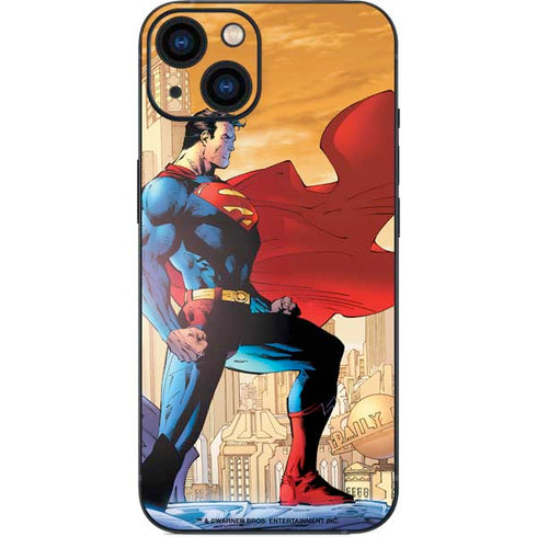 DC Comics Superman For Tomorrow Cover Art by Jim Lee iPhone 14 Plus Skin